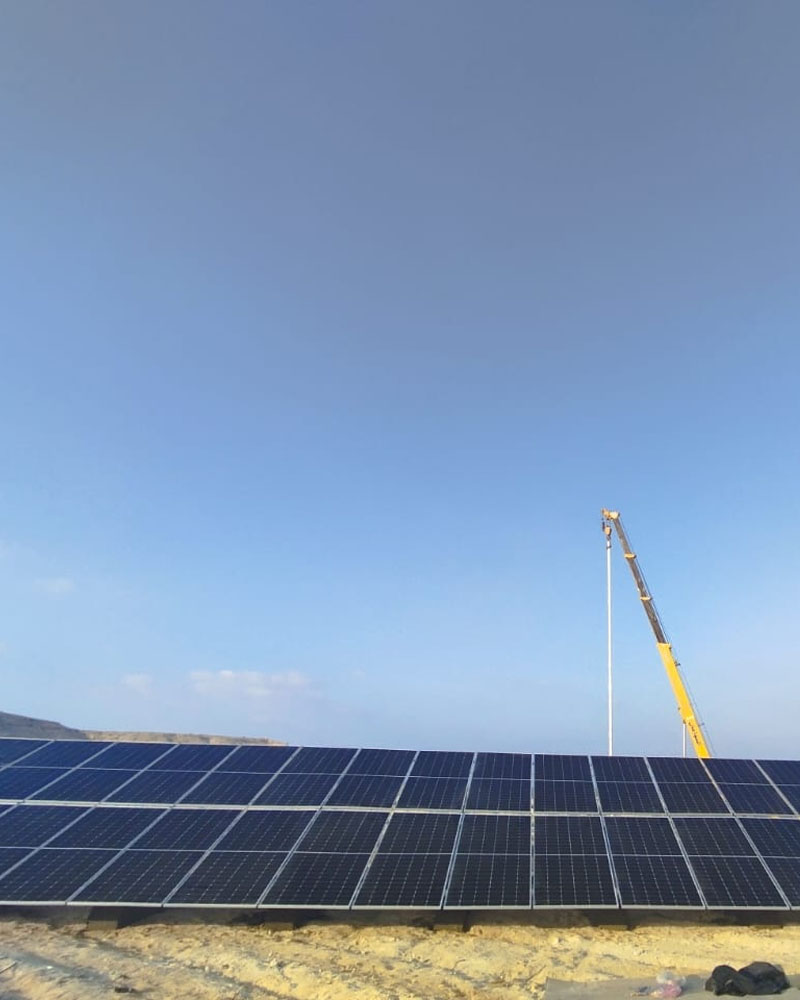 مشروع تجهيز آبار مياه