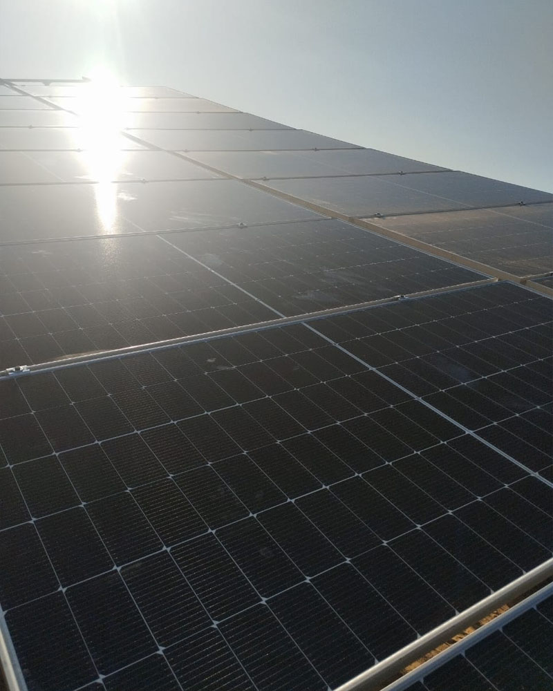 مشروع طاقة شمسية